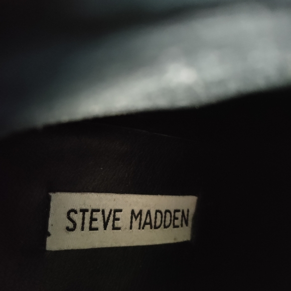 Steve Madden High Heel Lace Up Boots - Picture 6 of 7